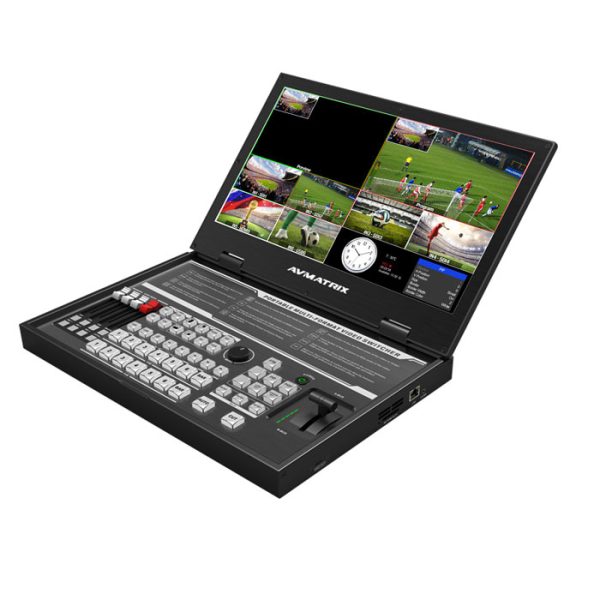 Portable 6 Channel Multi-format Streaming Video Switcher